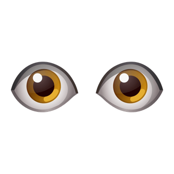 Big eyes Large size icon for emoji smile png