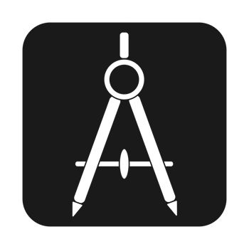 Compass icon in trendy Architecture symbol for web site, design, logo, app, UI png
