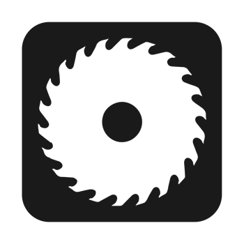 Circular saw simple icon From Working tools png
