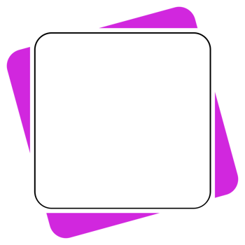 A square white and purple frame png