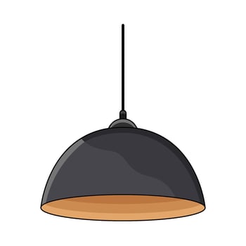 illustration of Pendant Light vector