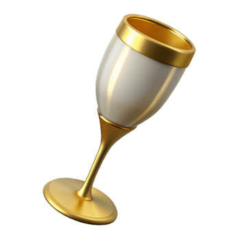 Red wine in crystal glass png