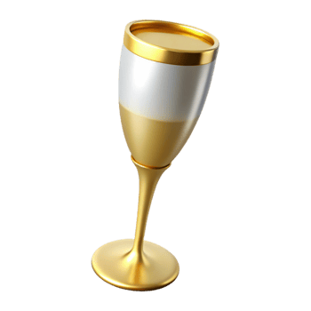Modern minimalist wine glass concept png