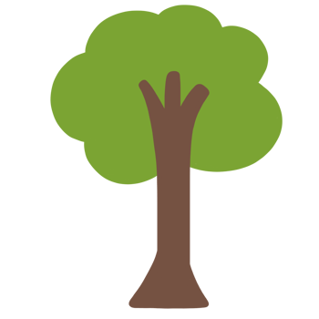 Tree clipart on transparent background png