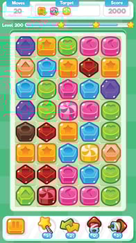 Green User Interface Match Three Game Items Sprite Pack vector