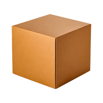 brown box with the lid closed png