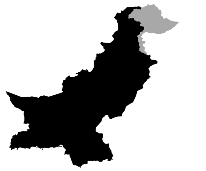 Pok, Azad Kashmir and Pakistan map png