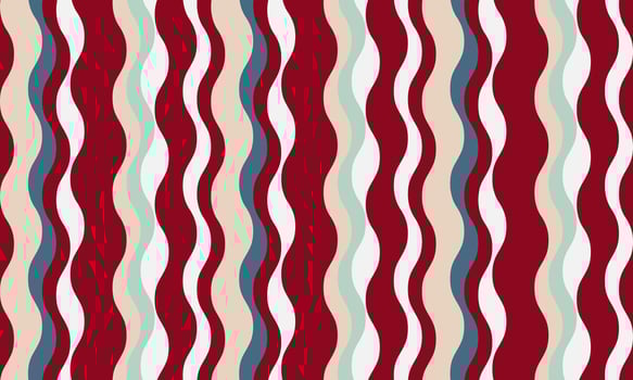 vertical striped design with flowing curves and textured waves. Artistic colors blend with simplicity and creativity, adding elegance to posters, textiles, or graphic prints with vibrant paint. vector