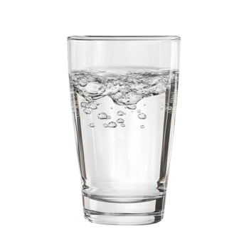 Glass of Water on transparent background png