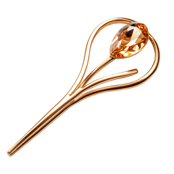 Hairpin jewelry on a transparent background png