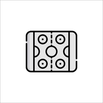 A black and white icon of a chess board vector