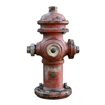 Fire Hydrant on transparent background png
