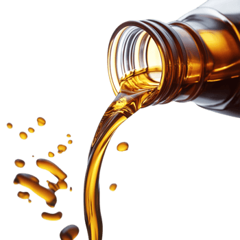 Engine Synthetic or Mineral Oil on transparent background png