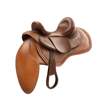 Horse Saddle on transparent background png