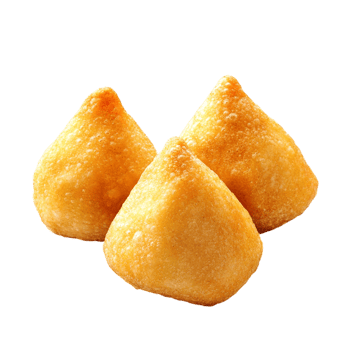 Brazilian snack coxinha isolated on a transparent background png