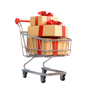 Creative Black Friday Online Shopping and Delivery png