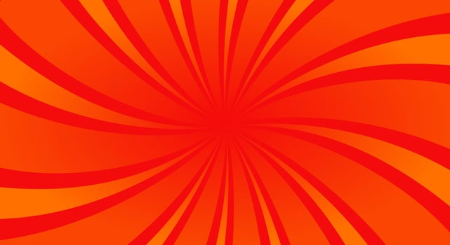 Spiral red sunburst background vector