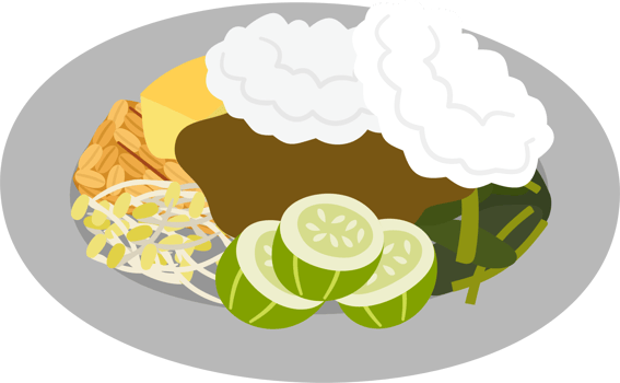 gado-gado indonesian food png