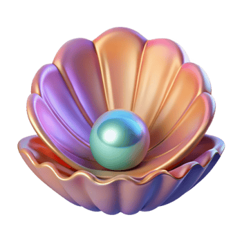 Shiny Pearl in Shell png