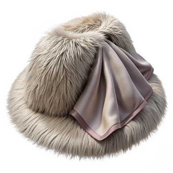 Soft Furry Texture with Silk png