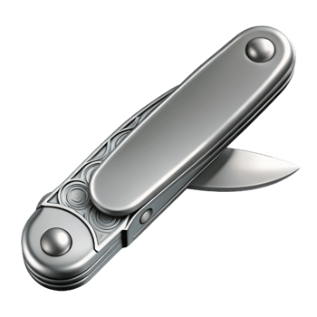 Pocket Knife 3D Illustration png