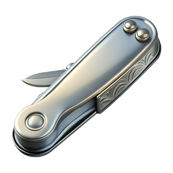 Metallic Multi-Tool with Folding Blades png