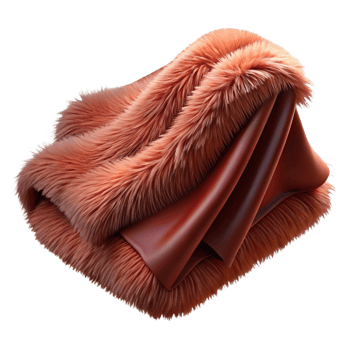Soft Furry Texture with Red Fabric png