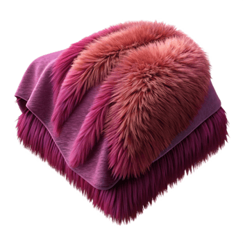 Pink Furry Blanket Texture png