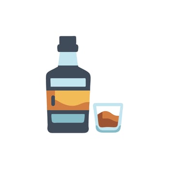 Classic Whiskey Icon vector