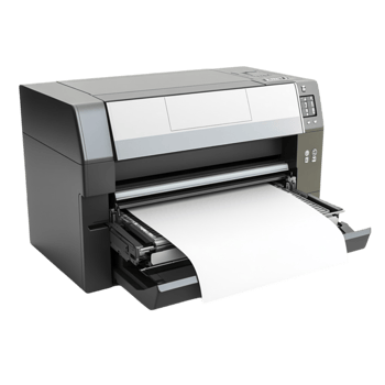 A printer with paper on top of it png