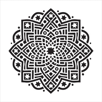 Premium Mandala Clipart for Elegant Projects vector
