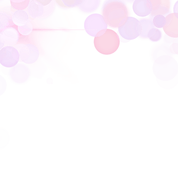 Gradient pink bokeh illustration png