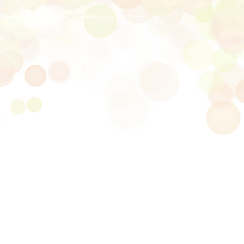 Orange bokeh illustration png