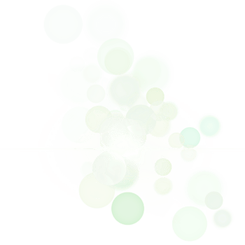 Elegant green bokeh effect illustration png