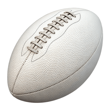 Football with Textured Details cool png