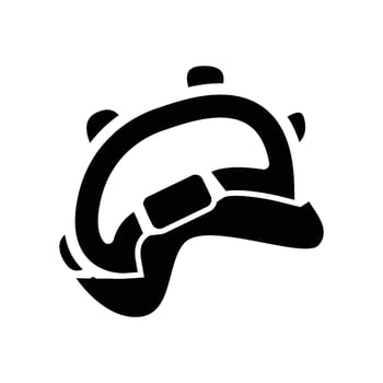 tambourine icon solid vector