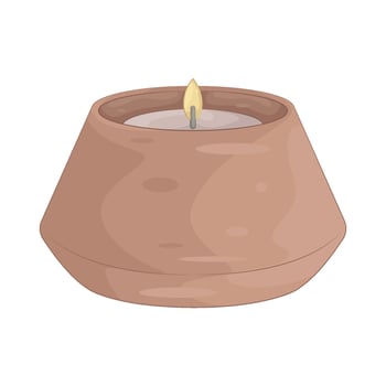 Illustration of Candle vector