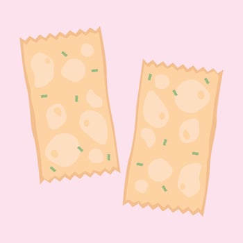 Onion cake is a typical Indonesian snack vector