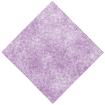 A purple quadrilateral with a watercolor texture on paper. png