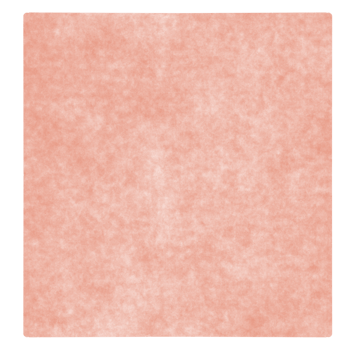 An orange square with a watercolor texture on paper. png