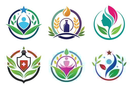 Elegant Logo for Personal Care Products and Services For beauty and fashion vector