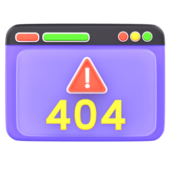 3d illustration error not found png