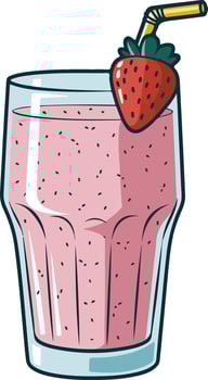 Decadent Berry Chocolate Treat vector
