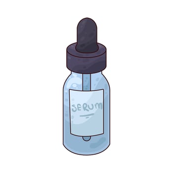 Illustration of Serum Bottle vector