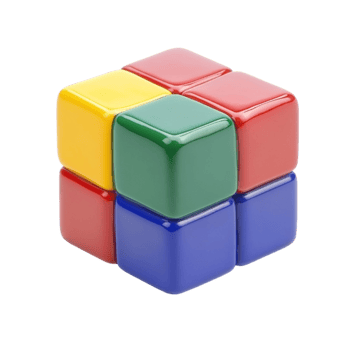 Wooden Puzzle Toy Cube png