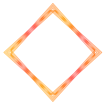 A red and orange diamond shape png