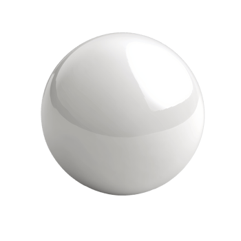 Simple white sphere on a plain background png