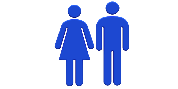 3D Male and Female sign png