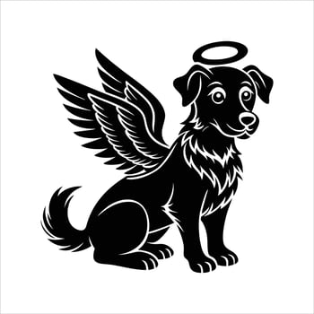 The Papillon Angel Wings That Touch the Sky vector