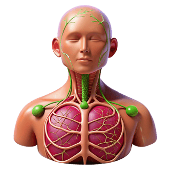 Human Anatomy Lymph Nodes Vessels png